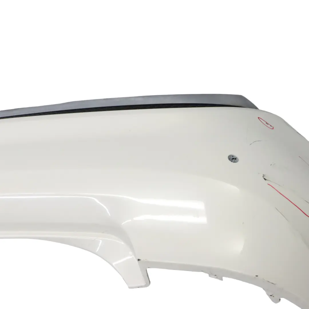 Mercedes W207 Zderzak Tylny AMG Diamond White Biały Metalik - 799 - SKU A2078858125-DWM - Numer Części A2078858125