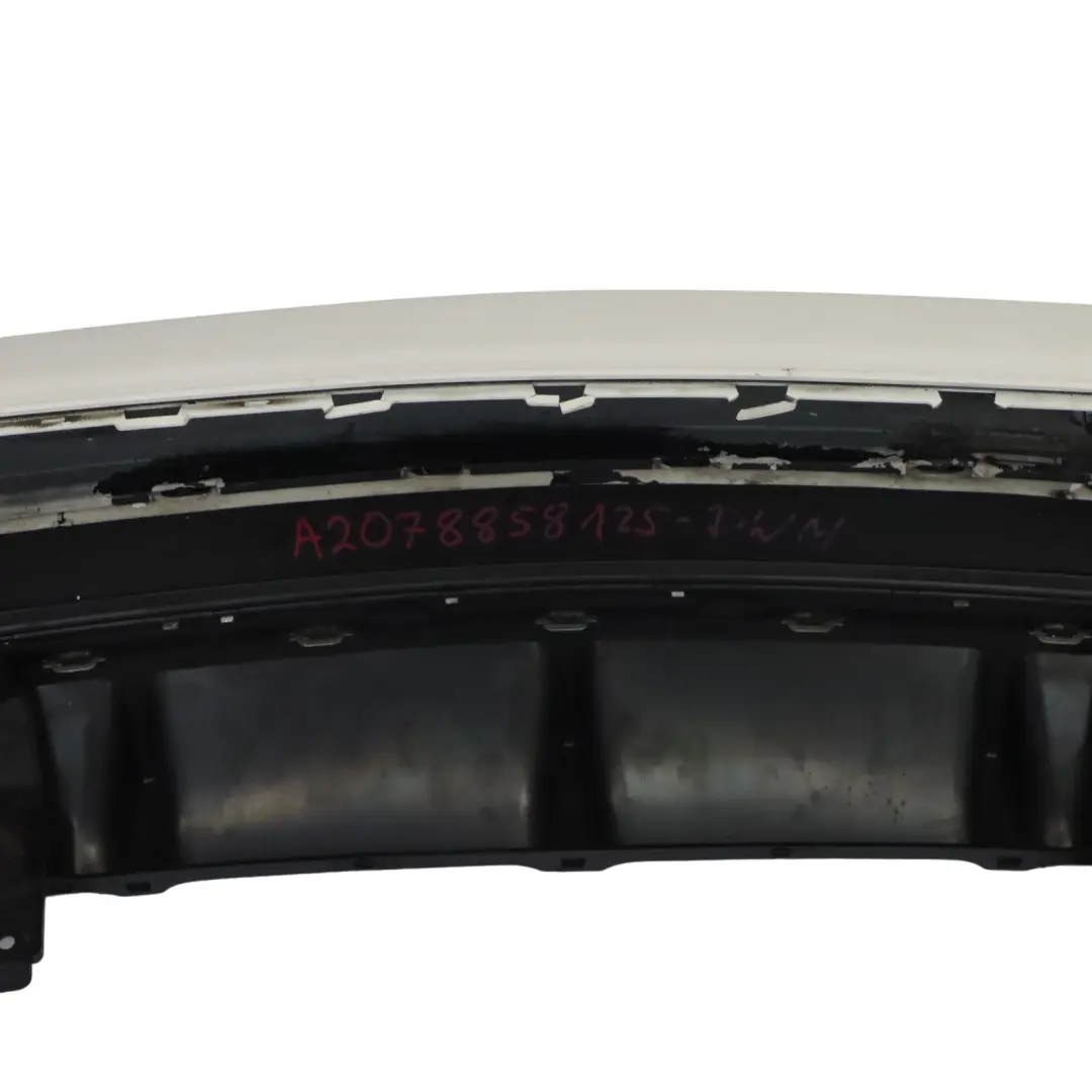  Bumper Mercedes W207 AMG Sport Rear Bumper Covering Diamond White - 799 - SKU A2078858125-DWM - Part number A2078858125