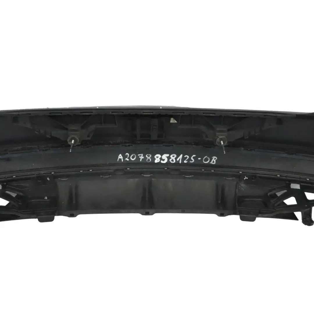 Mercedes C207 Coupe A207 Cabrio AMG Sport Rear Bumper Obsidian Black - 197 - SKU A2078858125-OB - Part number A2078858125