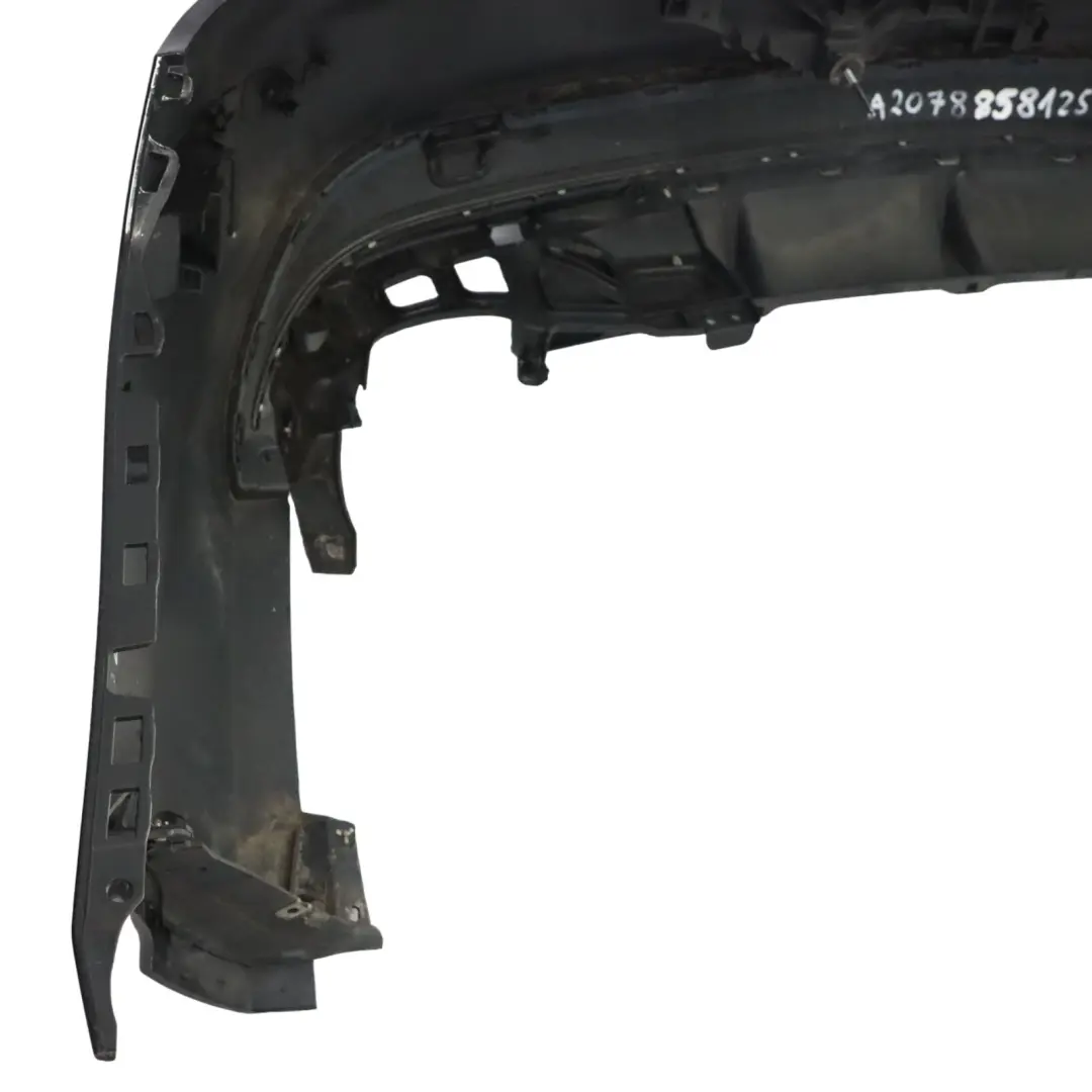 Mercedes C207 Coupe A207 Cabrio AMG Sport Rear Bumper Obsidian Black - 197 - SKU A2078858125-OB - Part number A2078858125