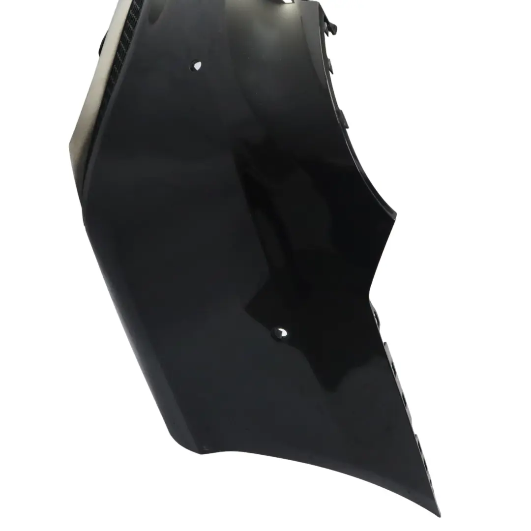 Mercedes C207 Coupe A207 Cabrio AMG Sport Rear Bumper Obsidian Black - 197 - SKU A2078858125-OB - Part number A2078858125
