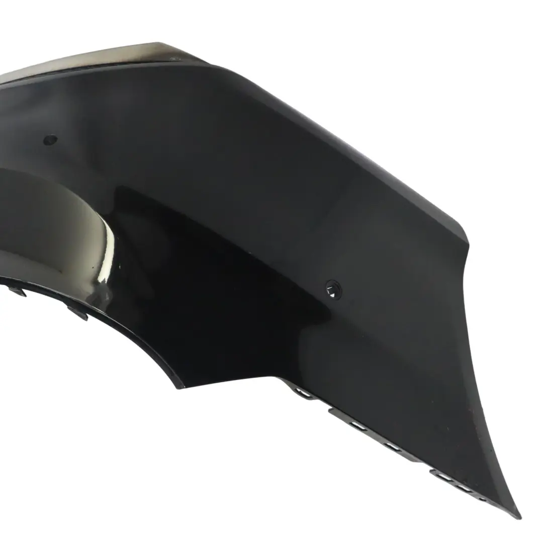 Mercedes C207 Coupe A207 Cabrio AMG Sport Rear Bumper Obsidian Black - 197 - SKU A2078858125-OB - Part number A2078858125