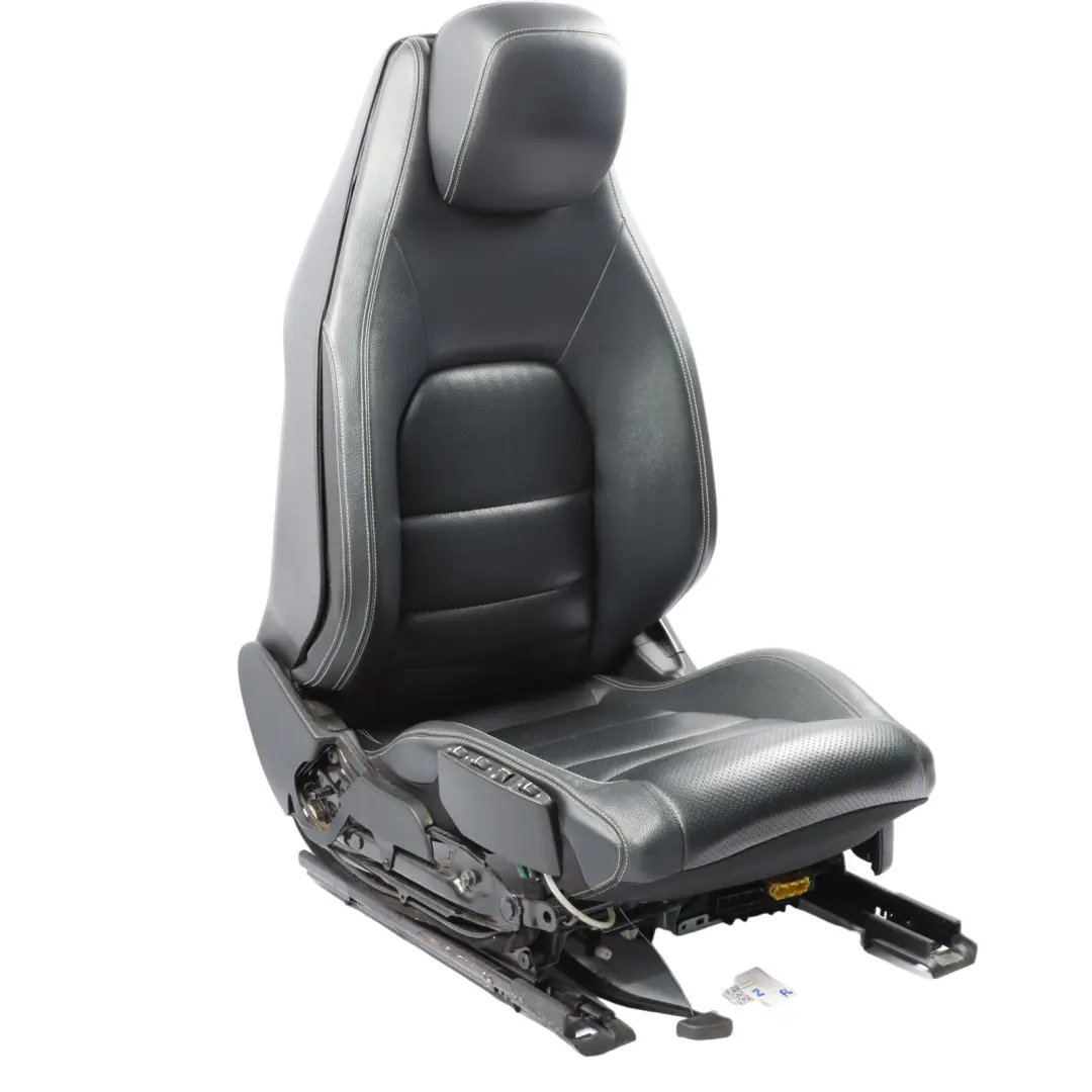  Front Seat Mercedes W207 A207 Coupe Left N/S Leather Black Multicontour - SKU A2079101547-3 - Part number A2079101547