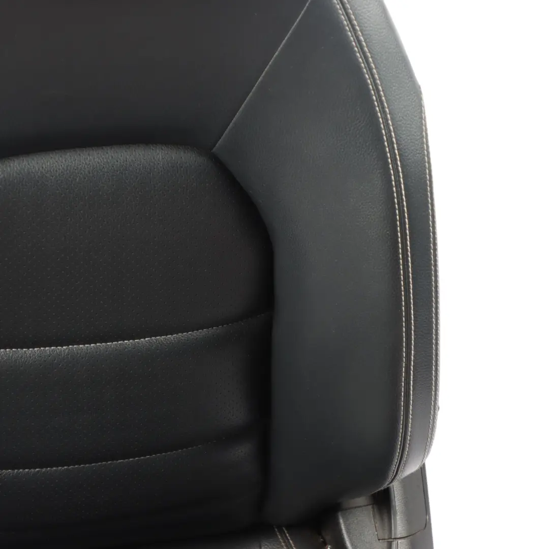  Front Seat Mercedes W207 A207 Coupe Left N/S Leather Black Multicontour - SKU A2079101547-3 - Part number A2079101547