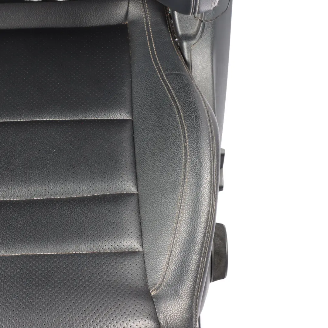  Front Seat Mercedes W207 A207 Coupe Left N/S Leather Black Multicontour - SKU A2079101547-3 - Part number A2079101547