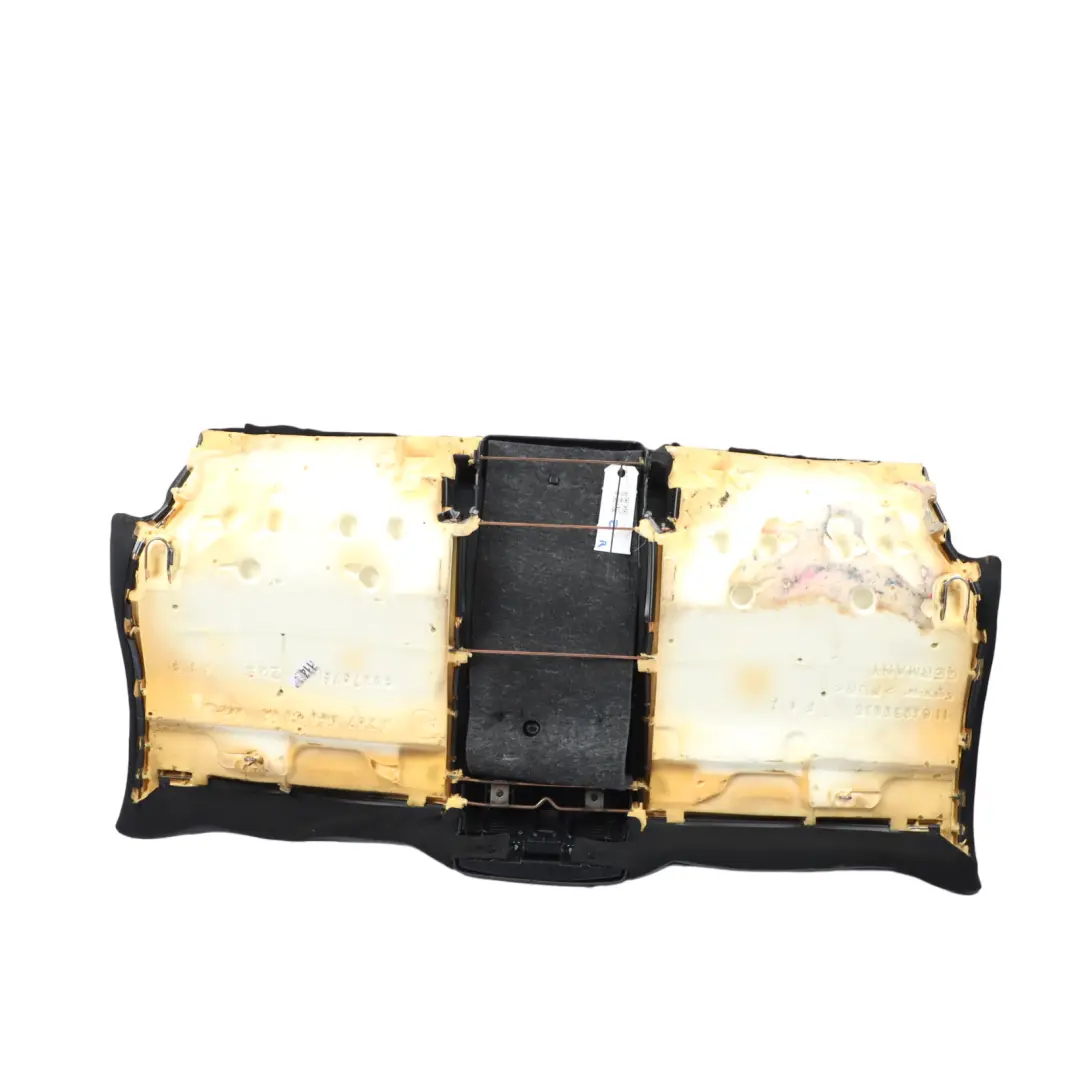 Rear Seat Bench Mercedes C207 W207 Coupe Couch Seat Covering Black Leather - SKU A2079200050 - Part number A2079200050