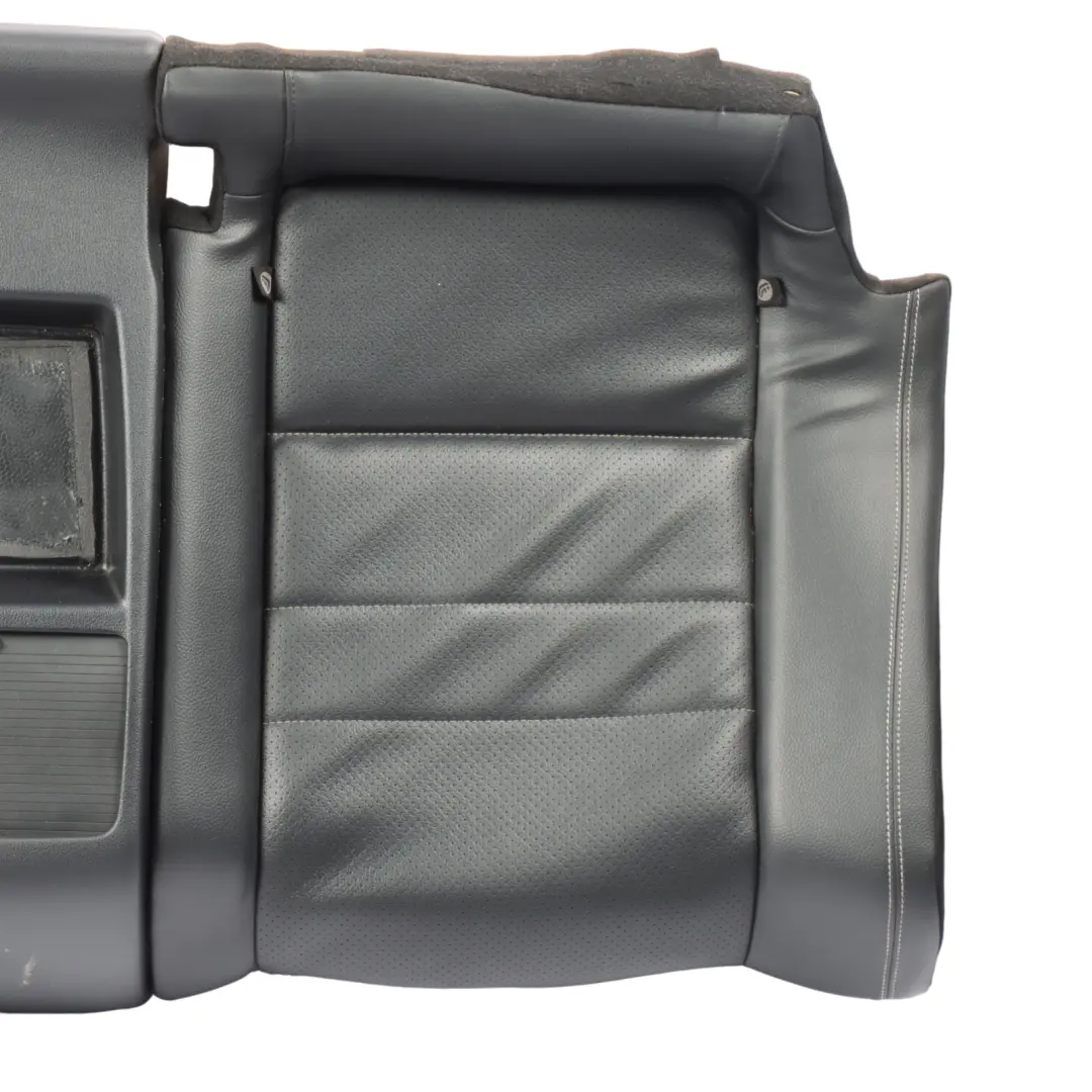 Rear Seat Bench Mercedes C207 W207 Coupe Couch Seat Covering Black Leather - SKU A2079200050 - Part number A2079200050