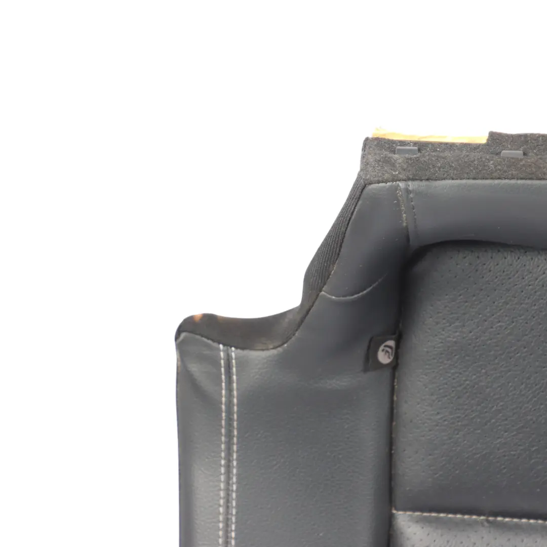 Rear Seat Bench Mercedes C207 W207 Coupe Couch Seat Covering Black Leather - SKU A2079200050 - Part number A2079200050