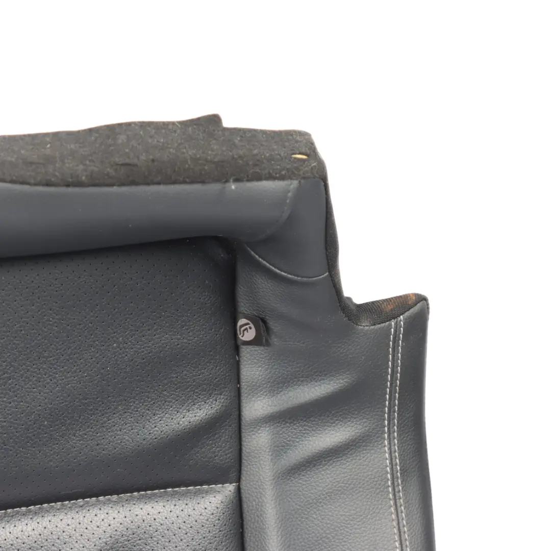 Rear Seat Bench Mercedes C207 W207 Coupe Couch Seat Covering Black Leather - SKU A2079200050 - Part number A2079200050