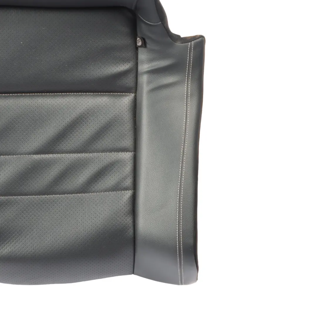 Rear Seat Bench Mercedes C207 W207 Coupe Couch Seat Covering Black Leather - SKU A2079200050 - Part number A2079200050