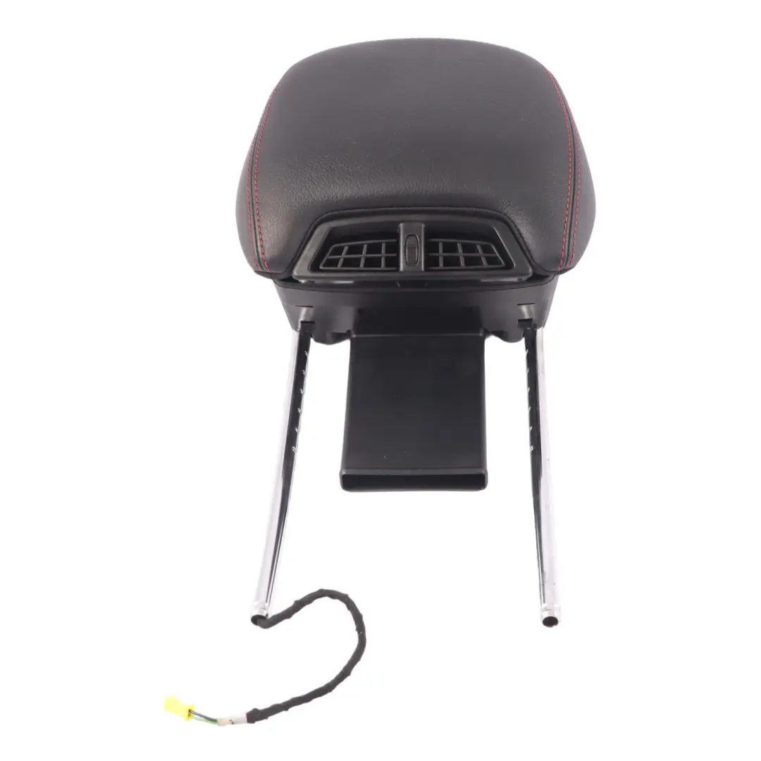 W207 Seat Headrest Heated Front Right O/S Black Leather Red Seam AMG to Mercedes with Part number A2079700300 Mercedes W207 Seat Headrest Heated Front Right O/S Black Leather Red Seam AMG - SKU A2079700300 - Part number A2079700300