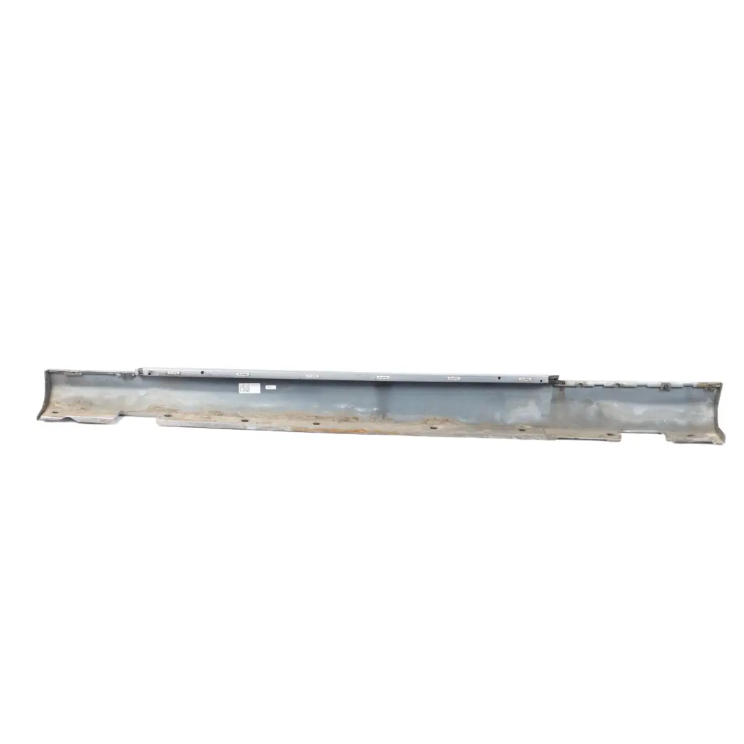 Door Sill Side Cover Skirt Right O/S Cubanite Silver - 723 to Mercedes CLK C209 with Part number A2096980454 Mercedes CLK C209 Door Sill Side Cover Skirt Right O/S Cubanite Silver - 723 - SKU A2096980454-CS - Part number A2096980454