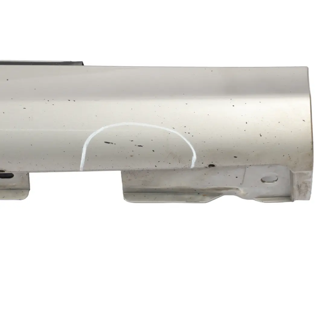 Door Sill Side Cover Skirt Right O/S Cubanite Silver - 723 to Mercedes CLK C209 with Part number A2096980454 Mercedes CLK C209 Door Sill Side Cover Skirt Right O/S Cubanite Silver - 723 - SKU A2096980454-CS - Part number A2096980454