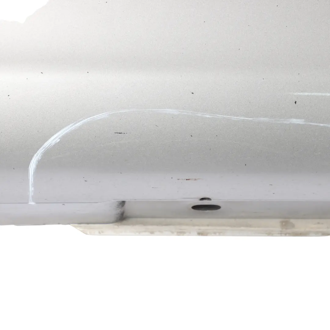 Door Sill Side Cover Skirt Right O/S Cubanite Silver - 723 to Mercedes CLK C209 with Part number A2096980454 Mercedes CLK C209 Door Sill Side Cover Skirt Right O/S Cubanite Silver - 723 - SKU A2096980454-CS - Part number A2096980454