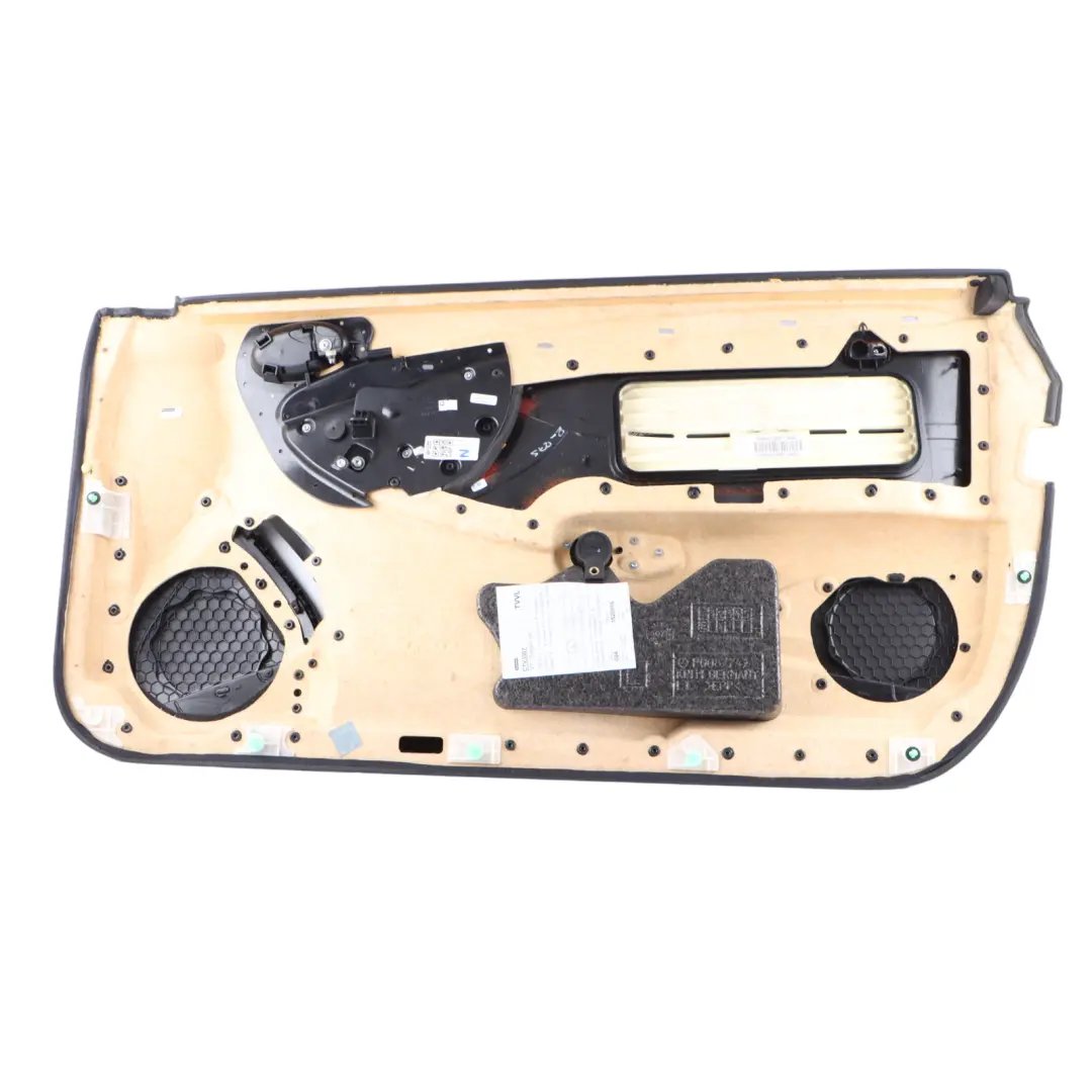 Mercedes Benz CLK C209 Front Left N/S Door Card Trim Panel Leather Black - SKU A2097202151 - Part number A2097202151