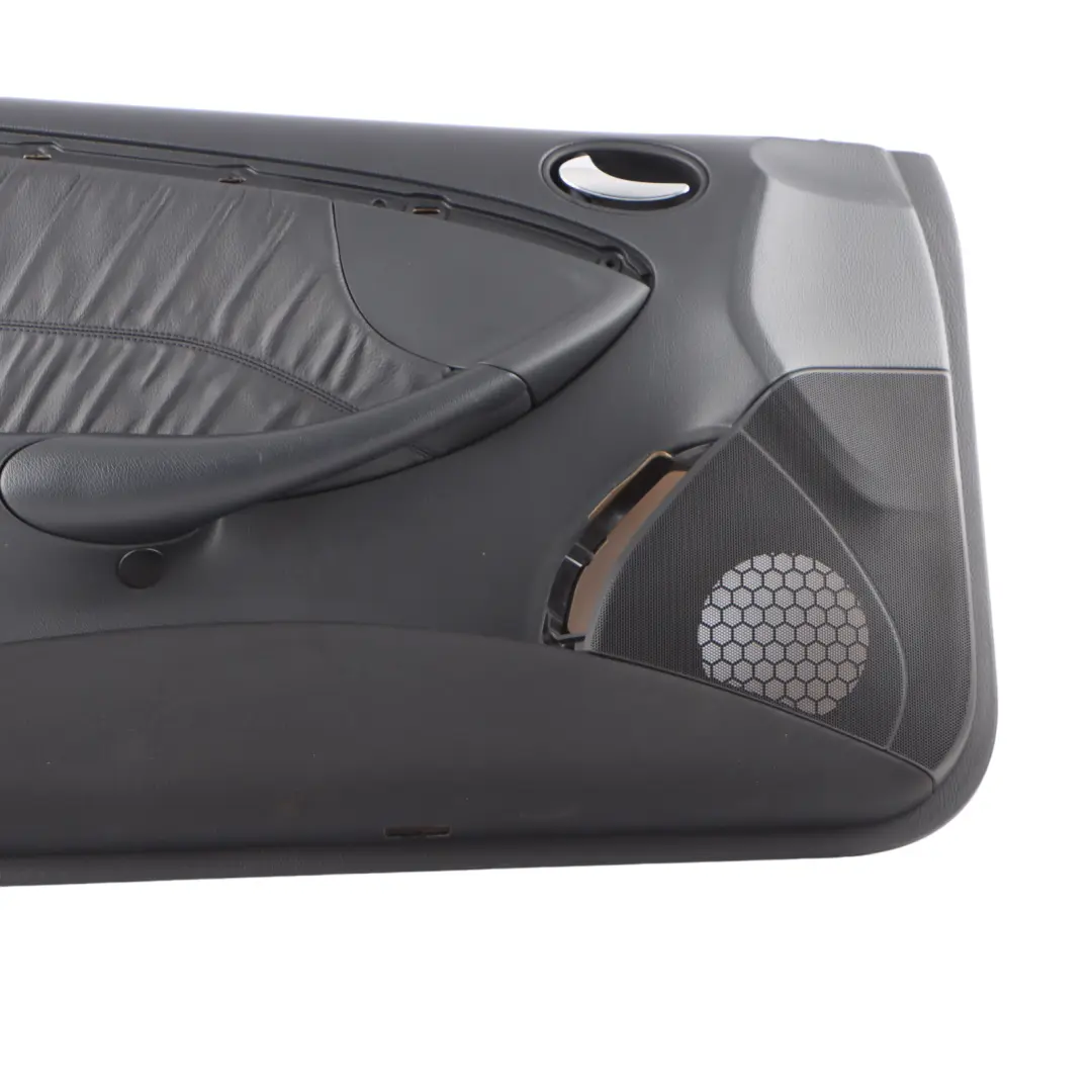 Benz CLK C209 Front Left N/S Door Card Trim Panel Leather Black to Mercedes with Part number A2097202151 Mercedes Benz CLK C209 Front Left N/S Door Card Trim Panel Leather Black - SKU A2097202151 - Part number A2097202151