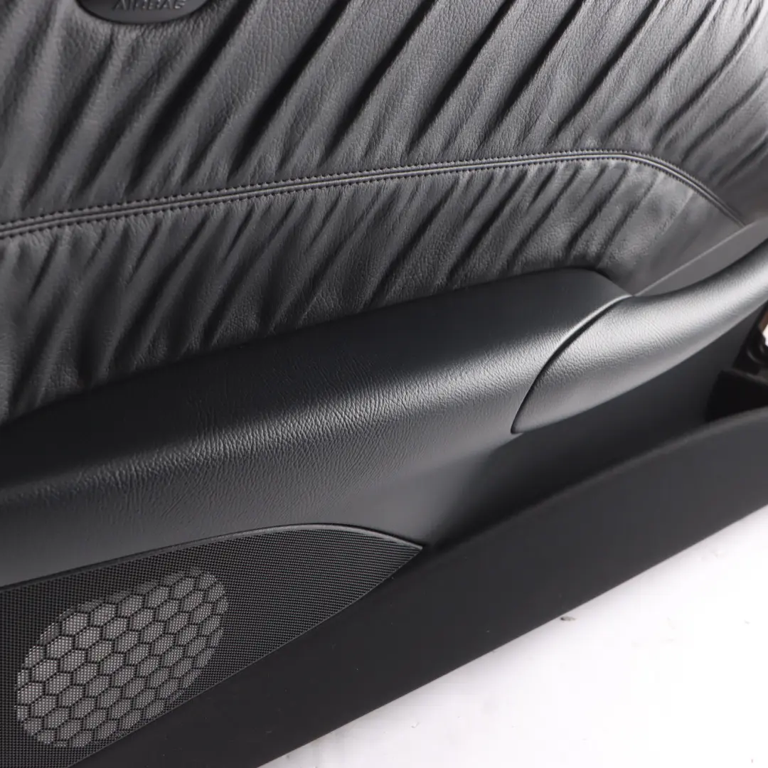 Mercedes Benz CLK C209 Front Left N/S Door Card Trim Panel Leather Black - SKU A2097202151 - Part number A2097202151