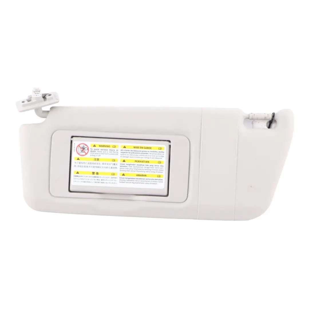 Sun Visor Cover Left N/S Trim Panel Mirror Grey to Mercedes W203 with Part number A2098100510 Mercedes W203 Sun Visor Cover Left N/S Trim Panel Mirror Grey - SKU A2098100510 - Part number A2098100510