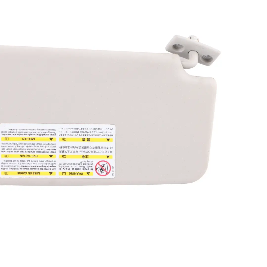 Sun Visor Cover Left N/S Trim Panel Mirror Grey to Mercedes W203 with Part number A2098100510 Mercedes W203 Sun Visor Cover Left N/S Trim Panel Mirror Grey - SKU A2098100510 - Part number A2098100510