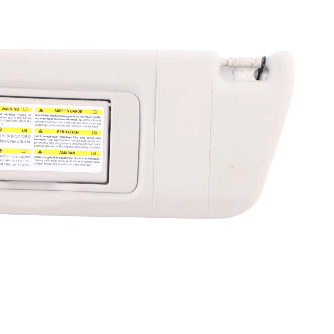 Sun Visor Cover Left N/S Trim Panel Mirror Grey to Mercedes W203 with Part number A2098100510 Mercedes W203 Sun Visor Cover Left N/S Trim Panel Mirror Grey - SKU A2098100510 - Part number A2098100510