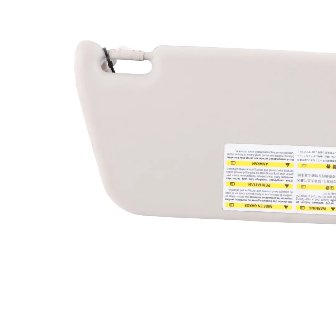 Mercedes W203 Sun Visor Cover Left N/S Trim Panel Mirror Grey - SKU A2098100510 - Part number A2098100510