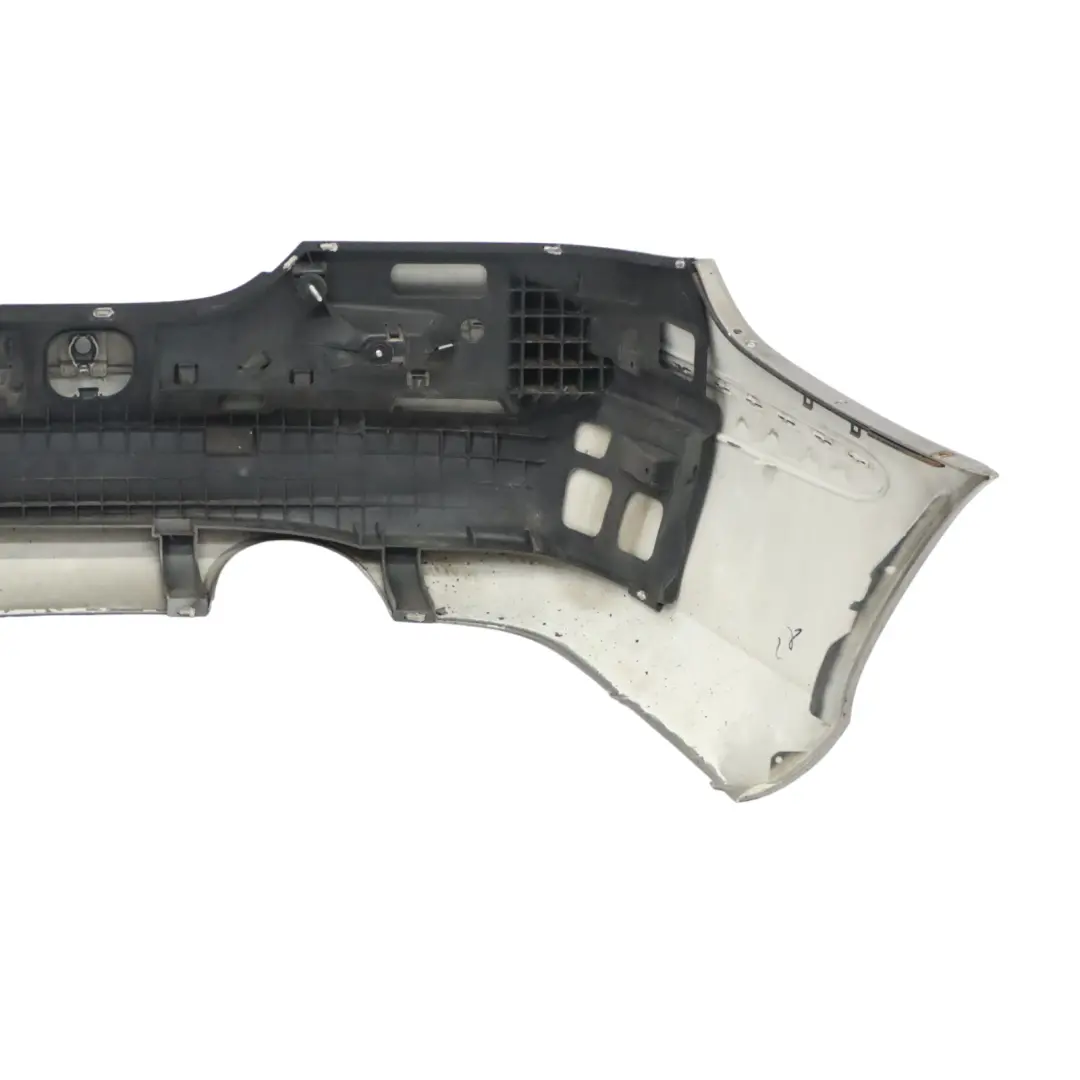 Bumper Trim Panel Covering Cubanite Silver Metallic - 723 to Mercedes W209 Rear with Part number A2098800040 Mercedes W209 Rear Bumper Trim Panel Covering Cubanite Silver Metallic - 723 - SKU A2098800040-CS - Part number A2098800040