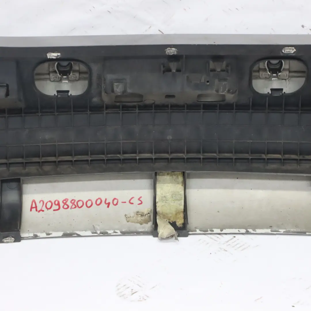 Mercedes W209 Zderzak Tylny Cubanite Silver Srebrny Metalik - 723 - SKU A2098800040-CS - Numer Części A2098800040