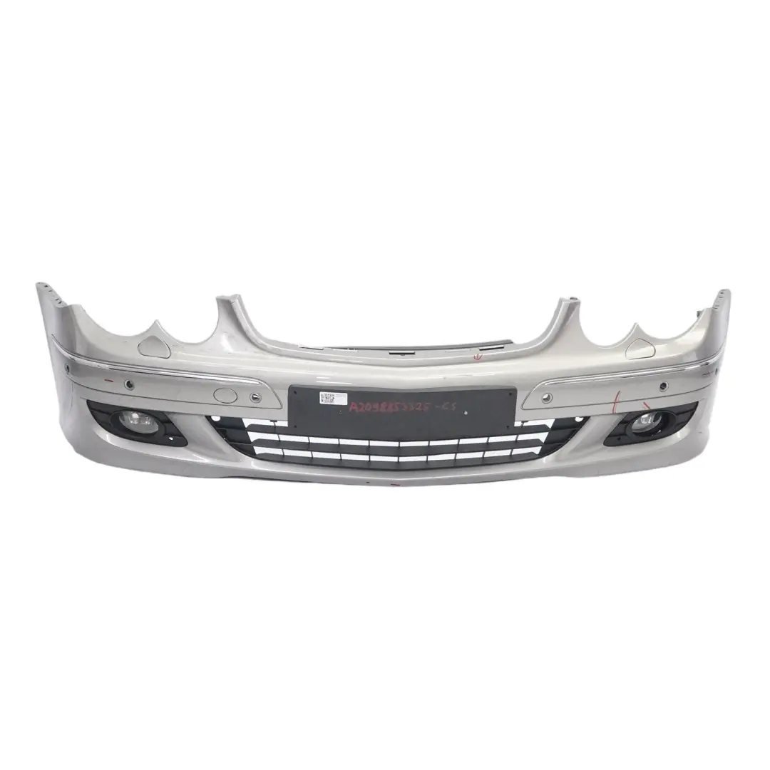 Mercedes W209 Front Bumper Trim Panel Cover Cubanite Silver Metallic - 723 - SKU A2098853325-CS - Part number A2098853325