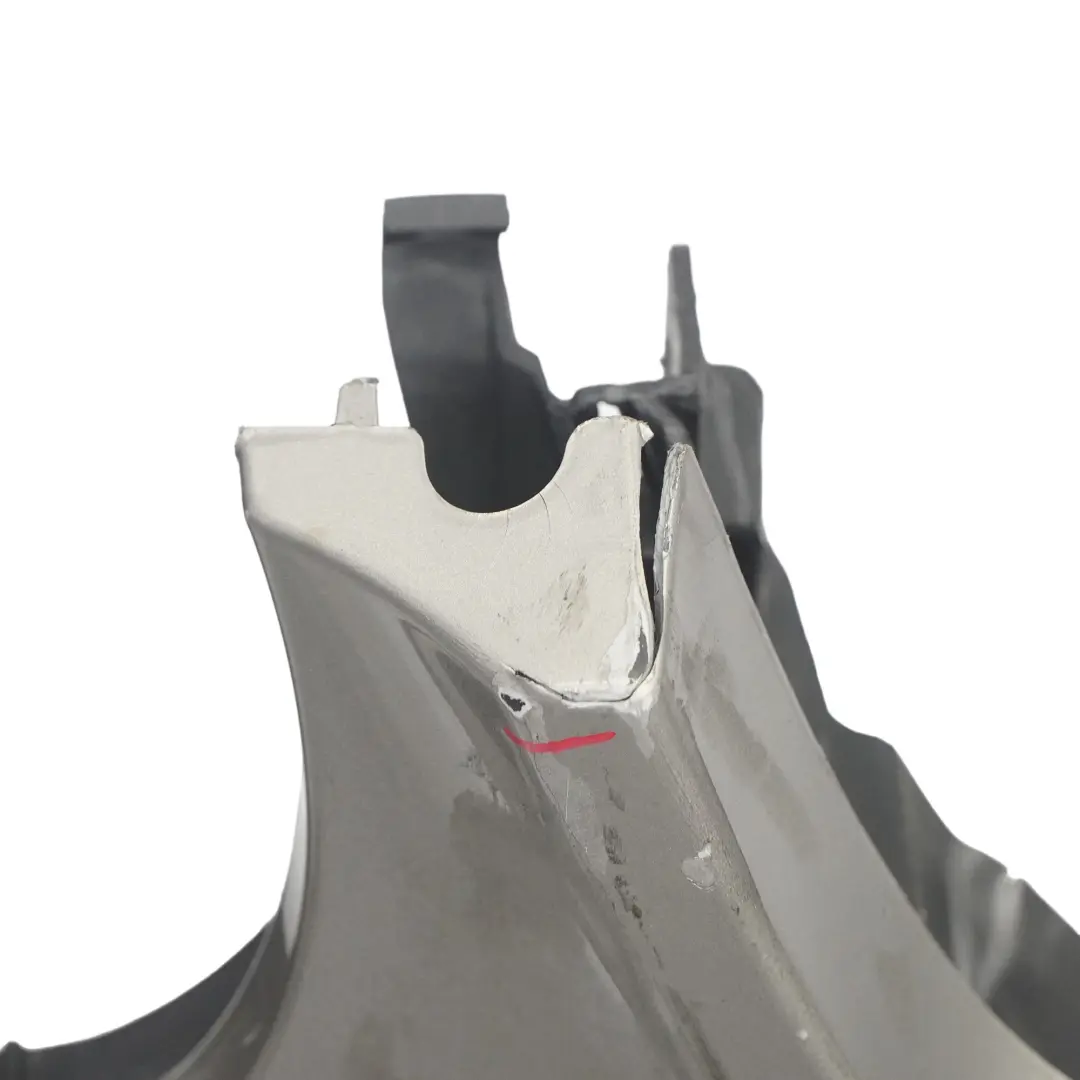 Mercedes W209 Front Bumper Trim Panel Cover Cubanite Silver Metallic - 723 - SKU A2098853325-CS - Part number A2098853325