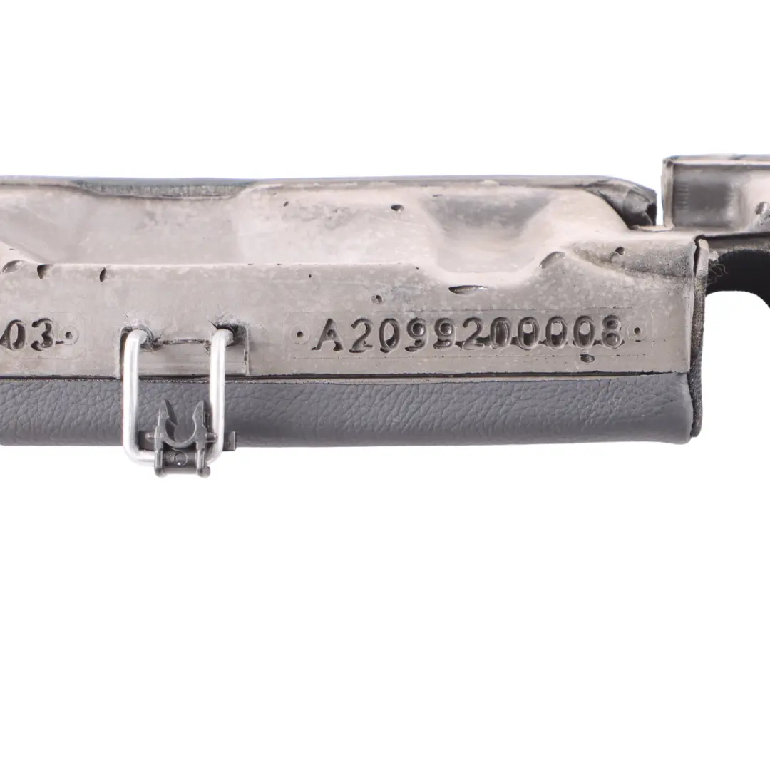 Holder Cover Rear Left N/S Bench Couch Trim Leather Black to Mercedes CLK C209 Seat with Part number A2099201208 Mercedes CLK C209 Seat Holder Cover Rear Left N/S Bench Couch Trim Leather Black - SKU A2099201208 - Part number A2099201208