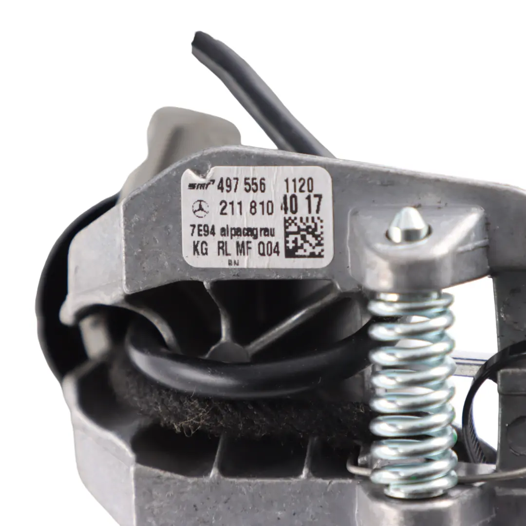 Mercedes C219 Mirror Cover Rear View Interior Grey - SKU A2118104017 - Part number A2118104017