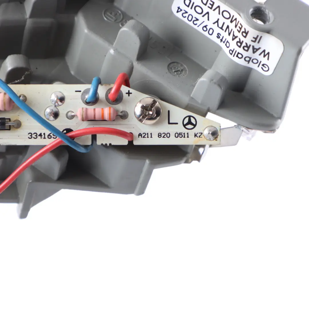 Taillight Lamp Light Plate Rear Left N/S to Mercedes W211 with Part number A2118200511 Mercedes W211 Taillight Lamp Light Plate Rear Left N/S - SKU A2118200511 - Part number A2118200511