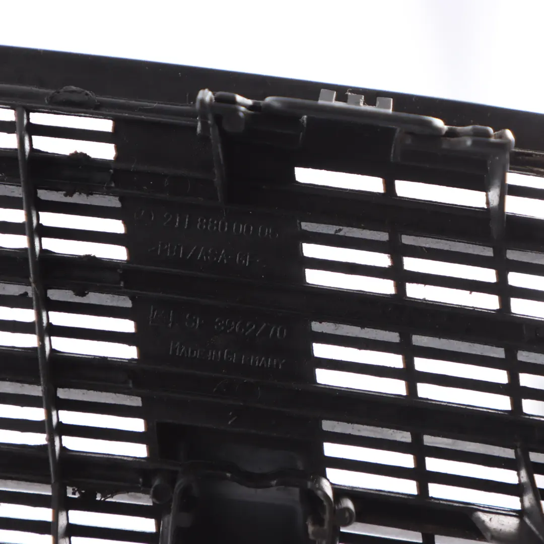 Bonnet Air Panel Grille Washer Jets Obsidian Black 197 to Mercedes W211 with Part number A2118800005 Mercedes W211 Bonnet Air Panel Grille Washer Jets Obsidian Black 197 - SKU A2118800005-OB1 - Part number A2118800005