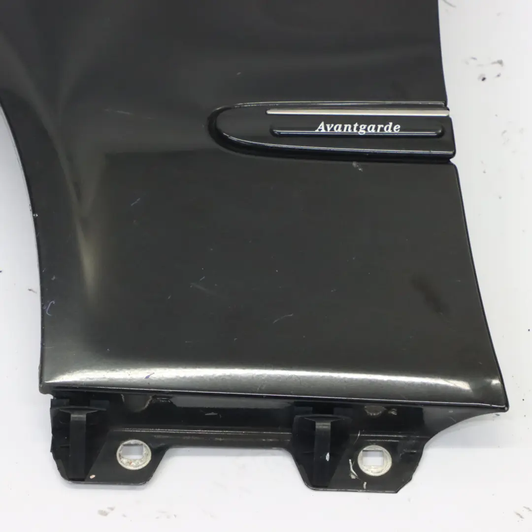 Mercedes W211 Delantero Izquierdo Lado Fender Obsidian Negro - 197 - SKU A2118801318-OB1 - Número de pieza A2118801318