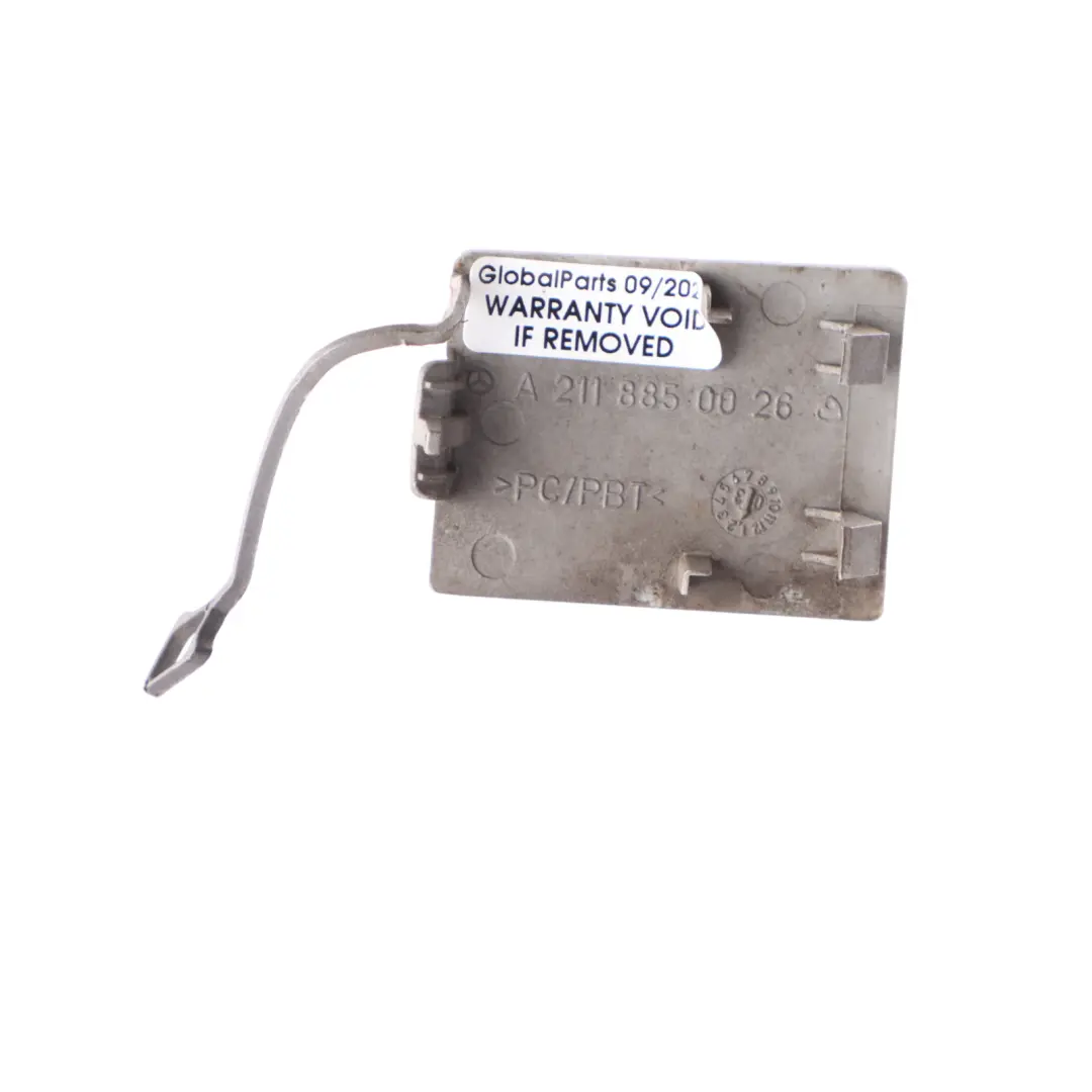 Front Bumper Tow Eye Hook Cover Varicolor Cashmere - 036 to Mercedes S211 W211 with Part number A2118850026 Mercedes S211 W211 Front Bumper Tow Eye Hook Cover Varicolor Cashmere - 036 - SKU A2118850026-DVIV - Part number A2118850026