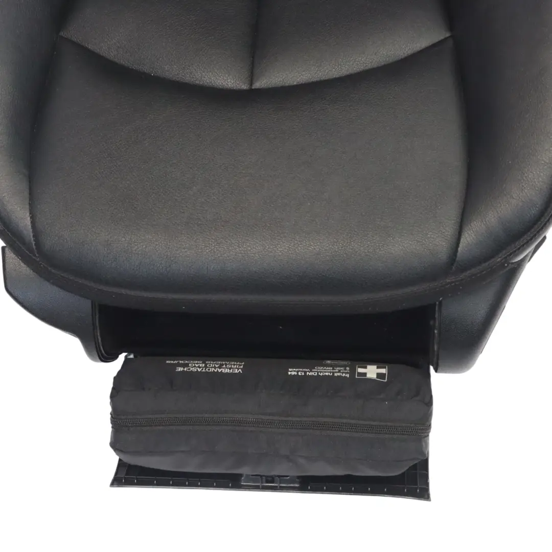 Mercedes W211 Fotel Przedni Lewy Przód Grzany Skórzany Czarny - SKU A2119109593-1 - Numer Części A2119109593