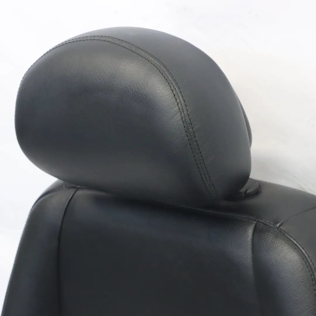 Front Left N/S Interior Heated Leather Semi Aniline Black to Mercedes W211 Seat with Part number A2119109593 Mercedes W211 Seat Front Left N/S Interior Heated Leather Semi Aniline Black - SKU A2119109593-1 - Part number A2119109593