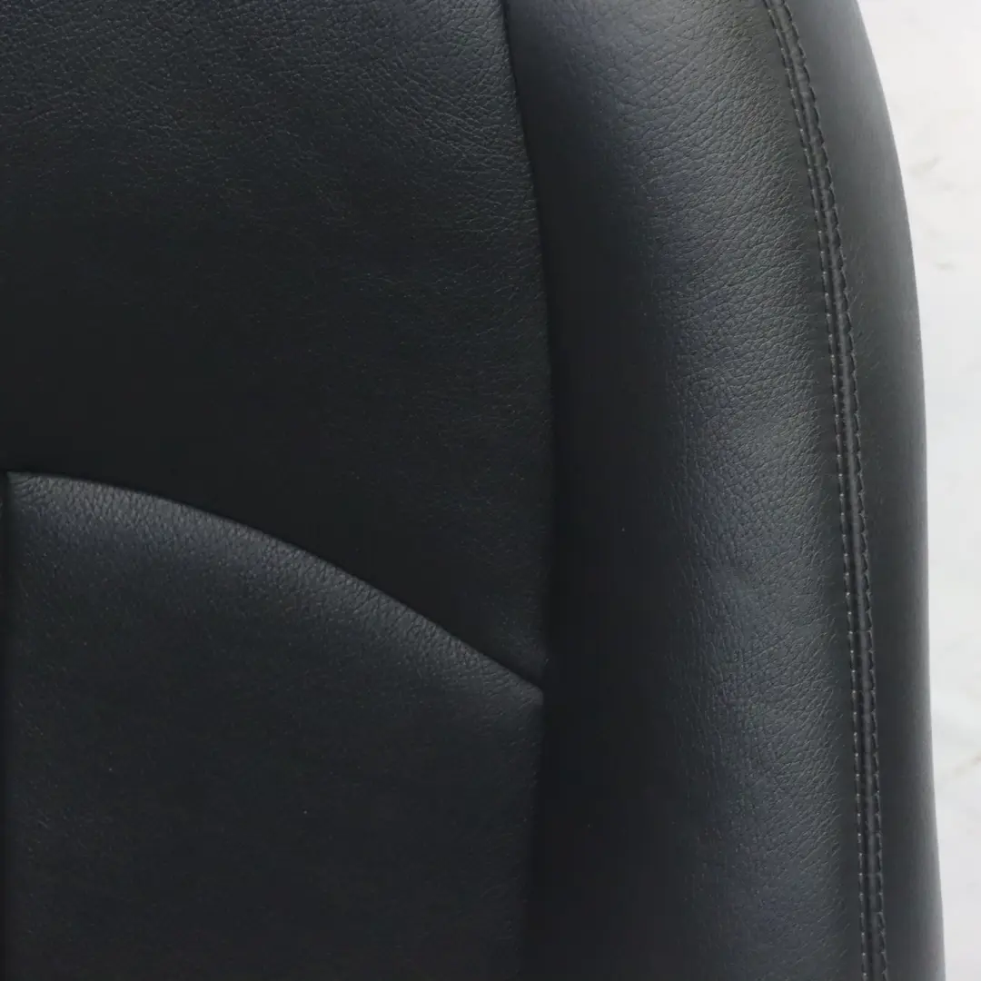 Mercedes W211 Asiento Delantero Izquierdor Calefactable Cuero Semi Anilina Negro - SKU A2119109593-1 - Número de pieza A2119109593