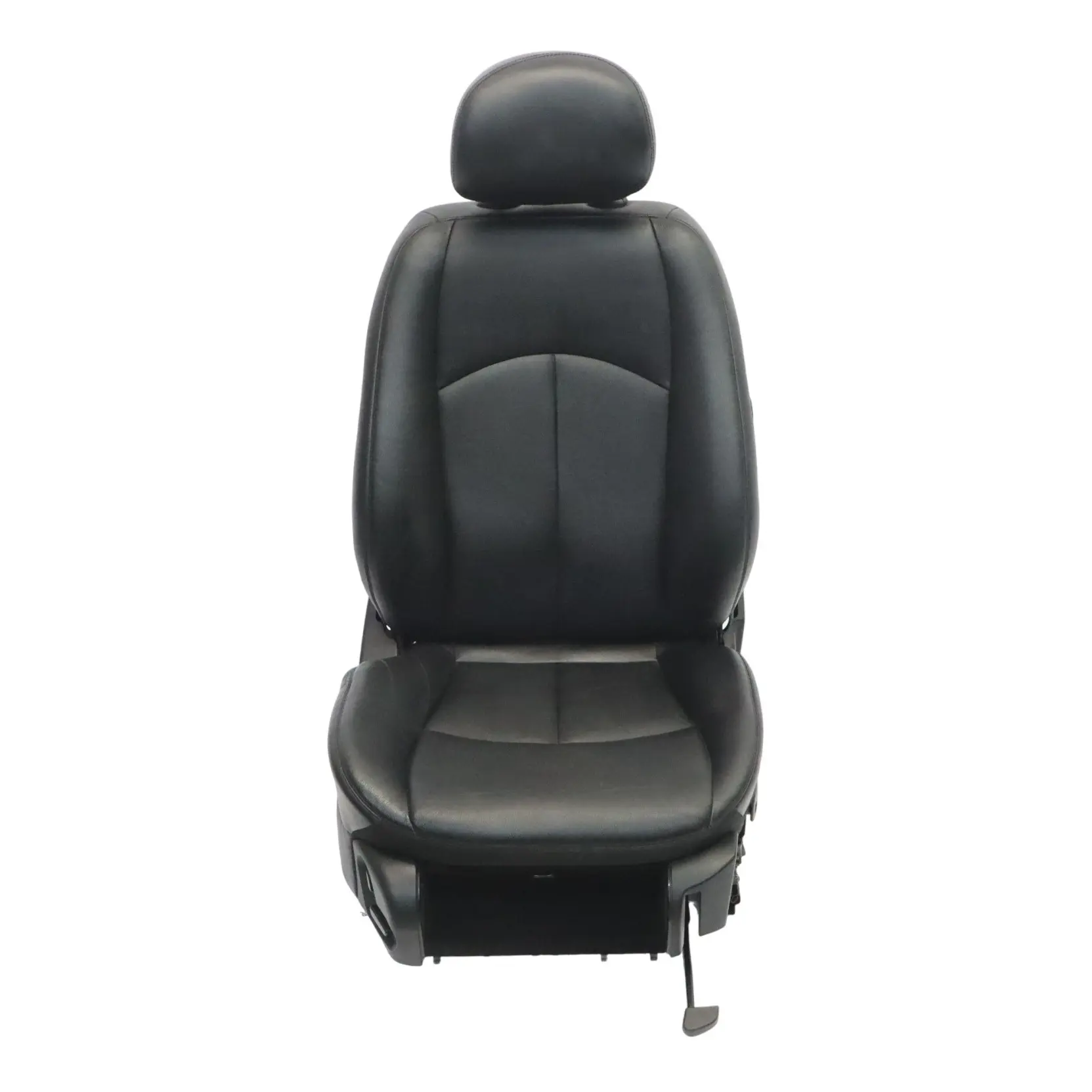 Mercedes W211 Sedile Anteriore Destro Interno Riscaldato Pelle Semi Anilina Nero