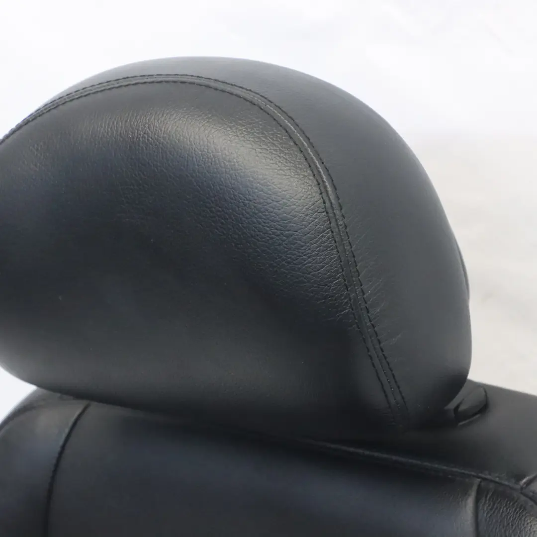 Mercedes W211 Sitz Vorne Rechts Interieur Leder Beheizt Semi Anilin Schwarz - SKU A2119109593-2 - Teilenummer A2119109593