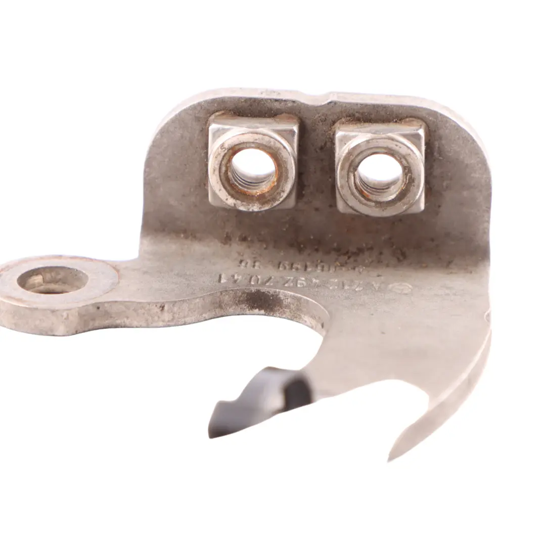Exhaust Suspension Left N/S Bracket Holder Mount to Mercedes X218 with Part number A2124927041 Mercedes X218 Exhaust Suspension Left N/S Bracket Holder Mount - SKU A2124927041 - Part number A2124927041