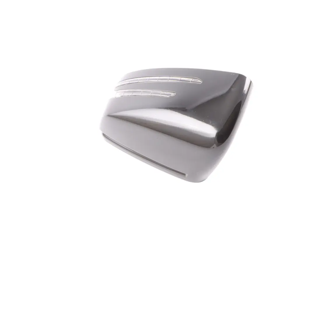 Mercedes W204 Cover Cap Left N/S Casing Housing Wing Mirror Obsidian Black - 197 - SKU A2128106700-OB - Part number A2128106700