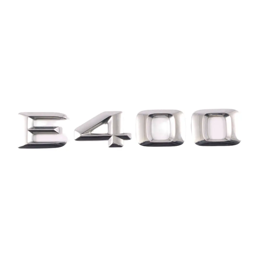 Emblem Schriftzug Mercedes W207 W212 Heckkofferraum Heckklappe E 400 für mit Teilenummer A2128176915 Emblem Schriftzug Mercedes W207 W212 Heckkofferraum Heckklappe E 400 - SKU A2128176915 - Teilenummer A2128176915