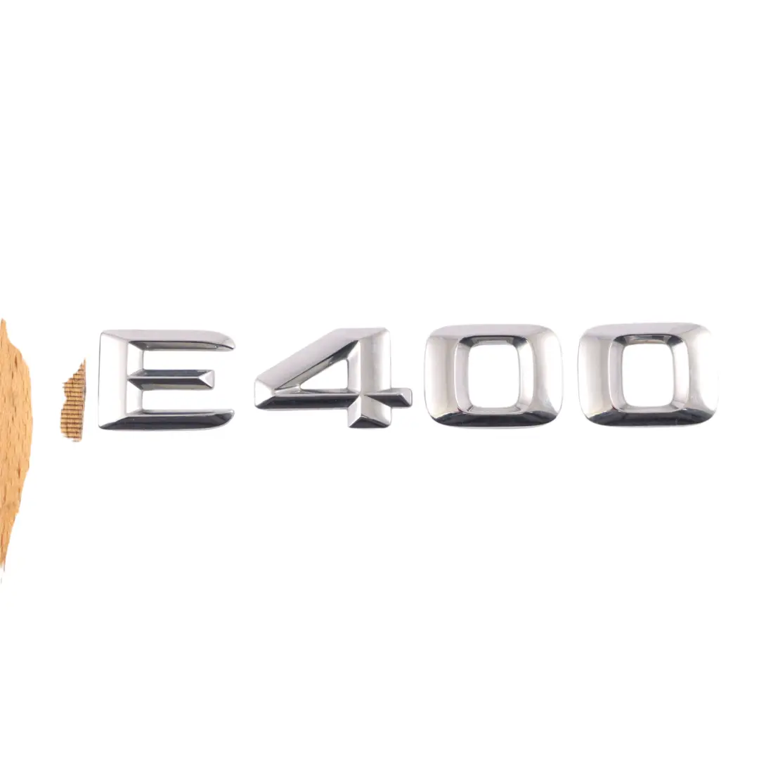  Emblem Lettering Mercedes W207 W212 Rear Trunk Tailgate E 400 - SKU A2128176915 - Part number A2128176915