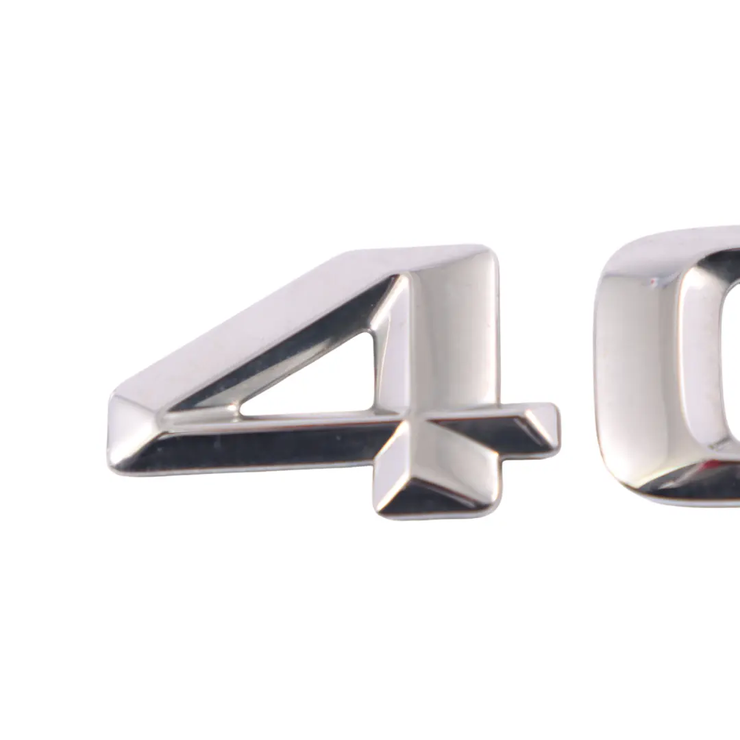 Emblem Lettering Mercedes W207 W212 Rear Trunk Tailgate E 400 to with Part number A2128176915 Emblem Lettering Mercedes W207 W212 Rear Trunk Tailgate E 400 - SKU A2128176915 - Part number A2128176915