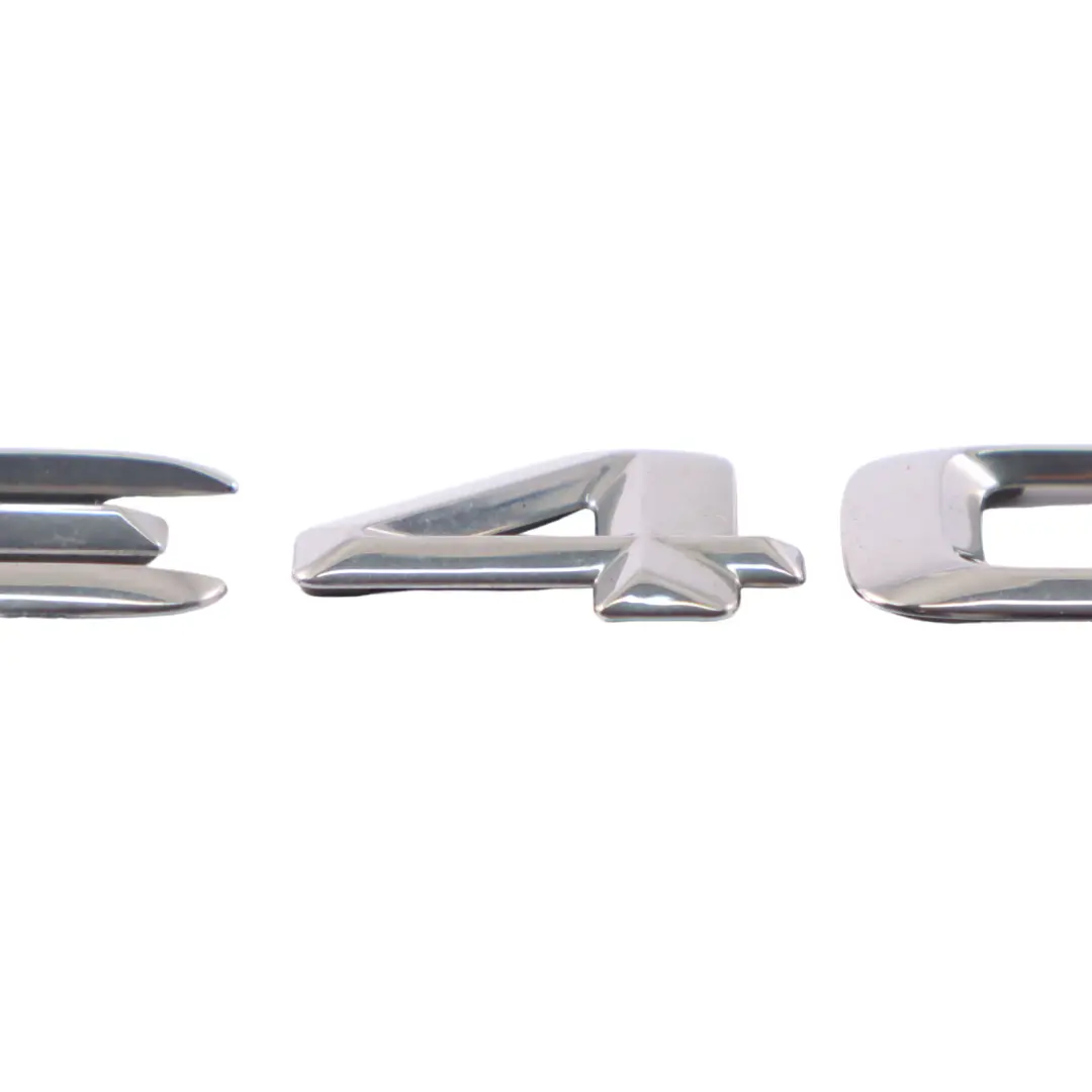  Emblem Lettering Mercedes W207 W212 Rear Trunk Tailgate E 400 - SKU A2128176915 - Part number A2128176915