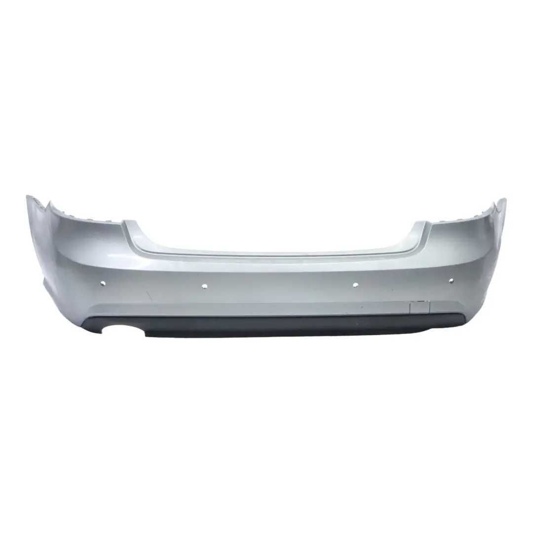 Bumper AMG Saloon Trim Panel Cover Palladium Silver - 792 to Mercedes W212 Rear with Part number A2128802940 Mercedes W212 Rear Bumper AMG Saloon Trim Panel Cover Palladium Silver - 792 - SKU A2128802940-PAL - Part number A2128802940