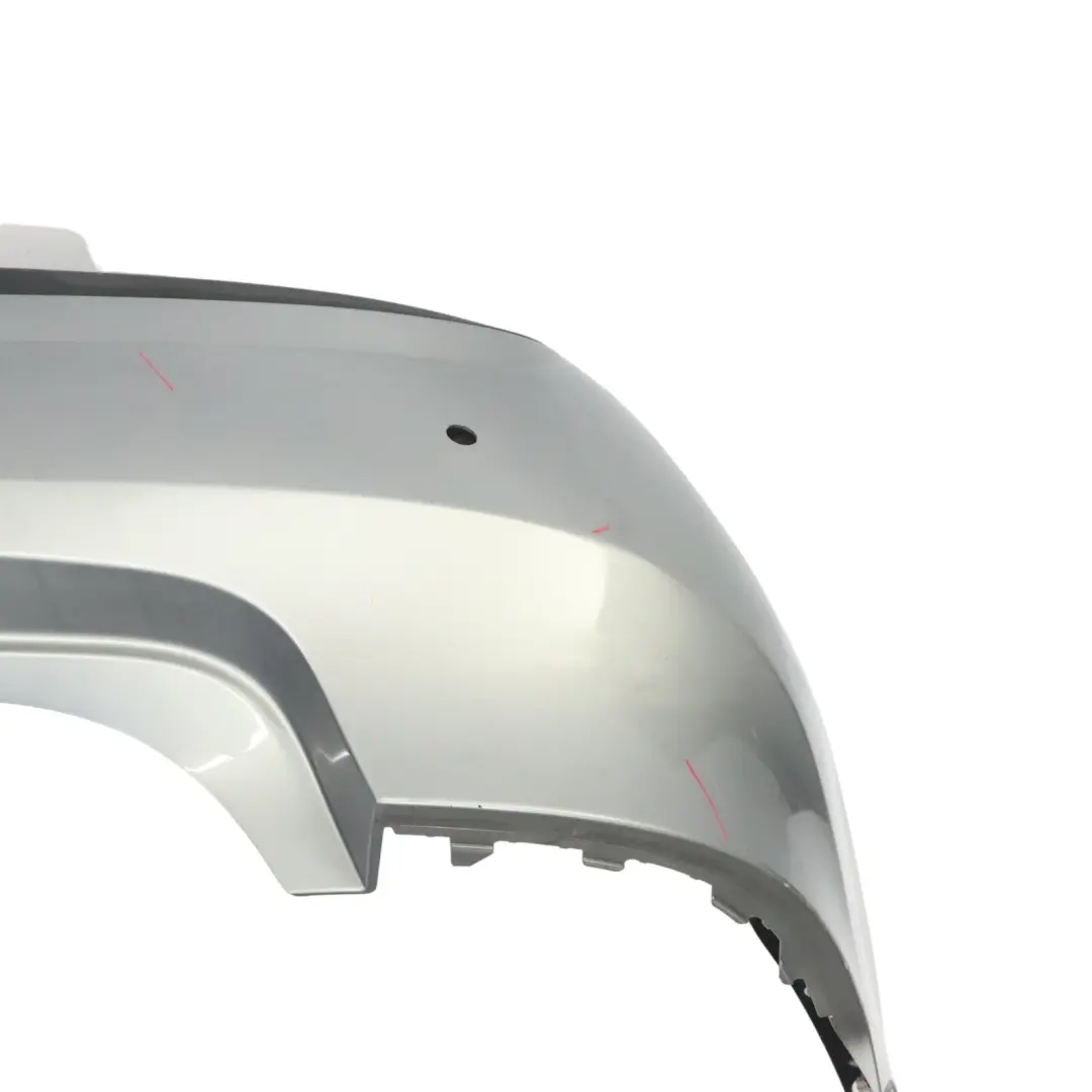 Bumper AMG Saloon Trim Panel Cover Palladium Silver - 792 to Mercedes W212 Rear with Part number A2128802940 Mercedes W212 Rear Bumper AMG Saloon Trim Panel Cover Palladium Silver - 792 - SKU A2128802940-PAL - Part number A2128802940