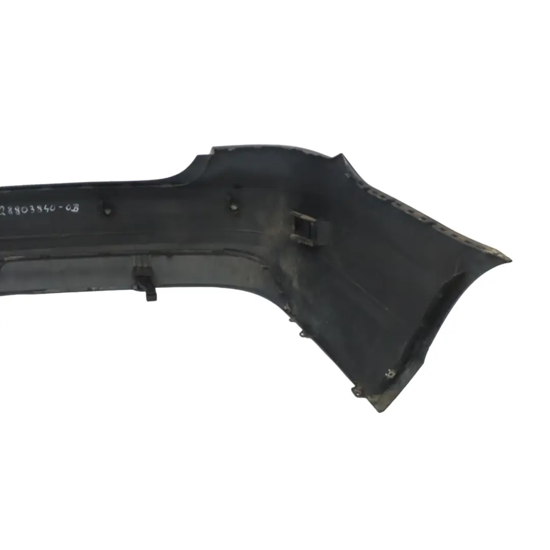 Bumper Saloon Trim Panel Cover Obsidian Black - 197 to Mercedes W212 Rear with Part number A2128803840 Mercedes W212 Rear Bumper Saloon Trim Panel Cover Obsidian Black - 197 - SKU A2128803840-OB - Part number A2128803840