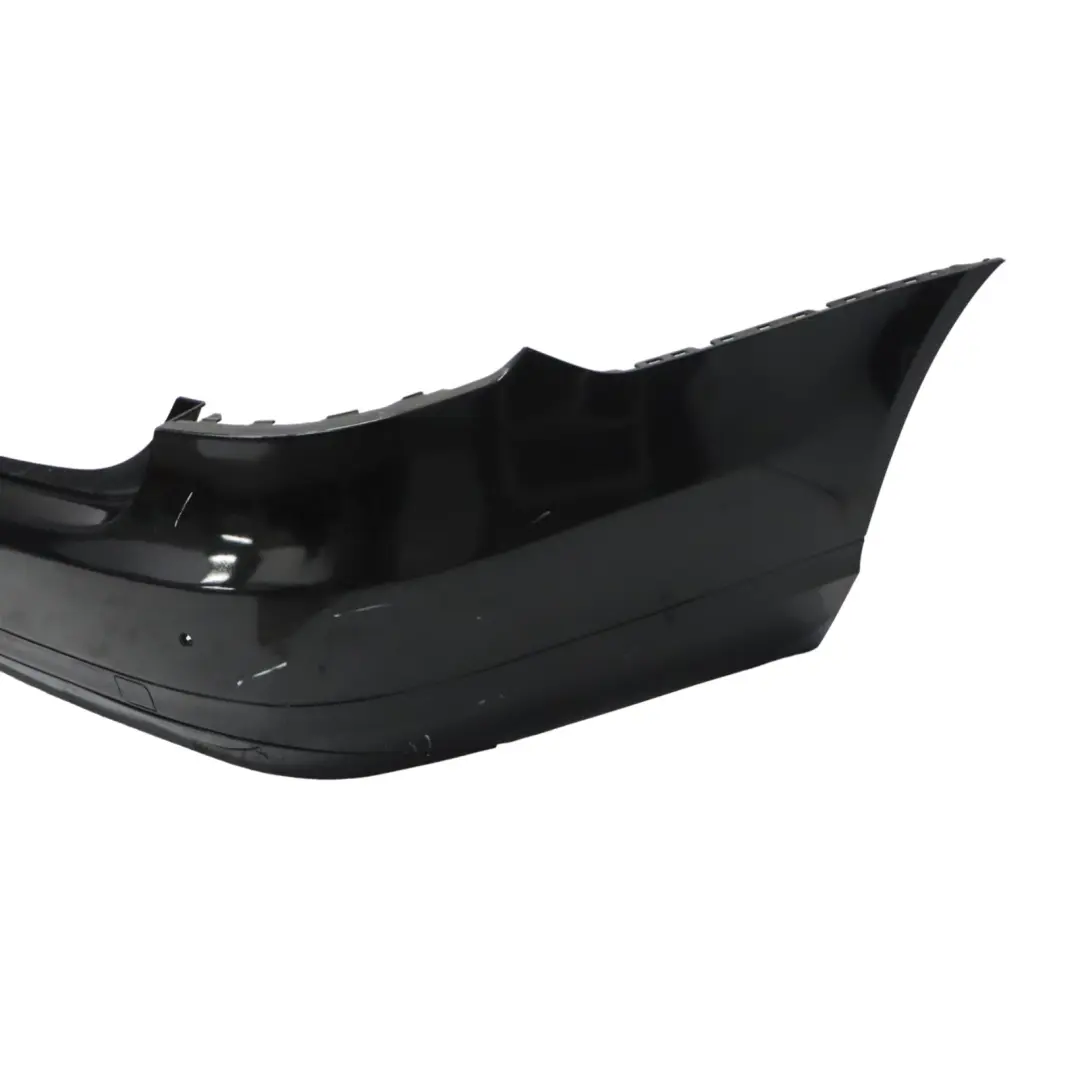 Bumper Saloon Trim Panel Cover Obsidian Black - 197 to Mercedes W212 Rear with Part number A2128803840 Mercedes W212 Rear Bumper Saloon Trim Panel Cover Obsidian Black - 197 - SKU A2128803840-OB - Part number A2128803840